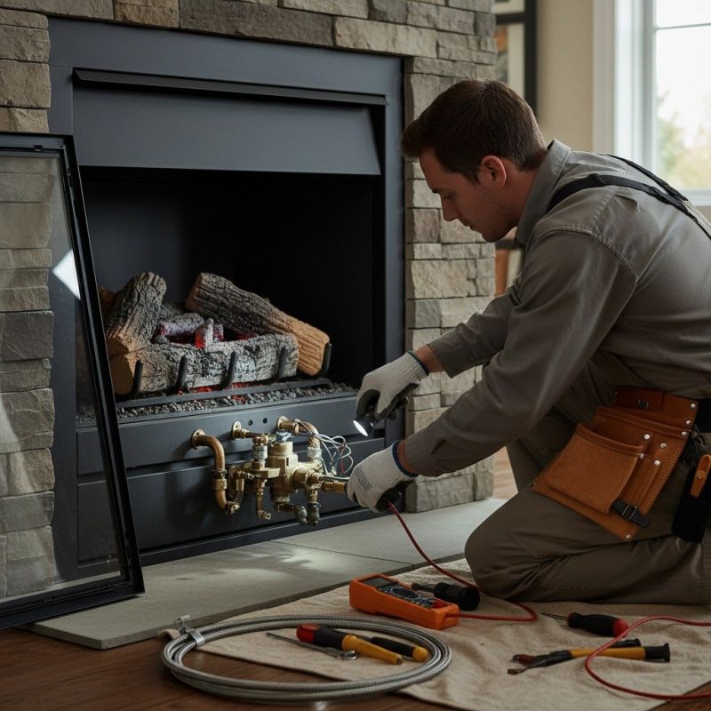 Gas Fireplace Replacement